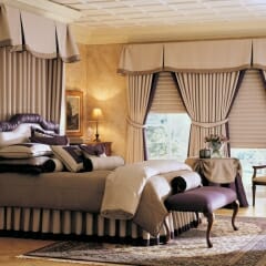 Elegant Pairing with Draperies