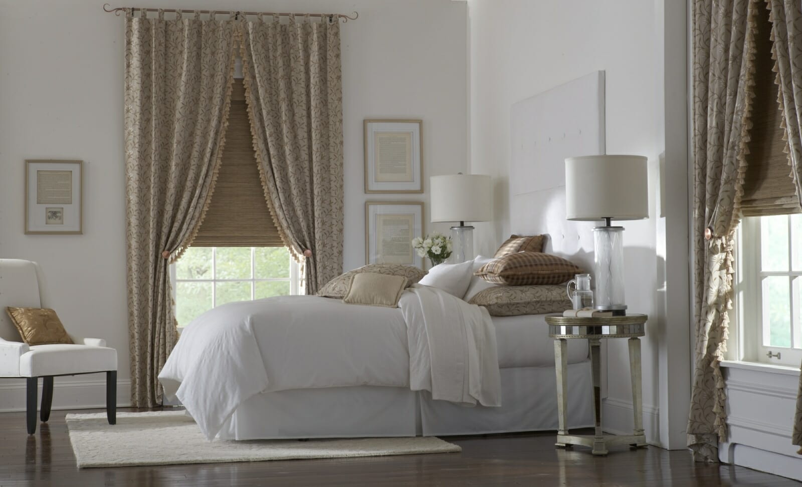 Window Treatment Ideas for the Bedroom - 3 Blind Mice