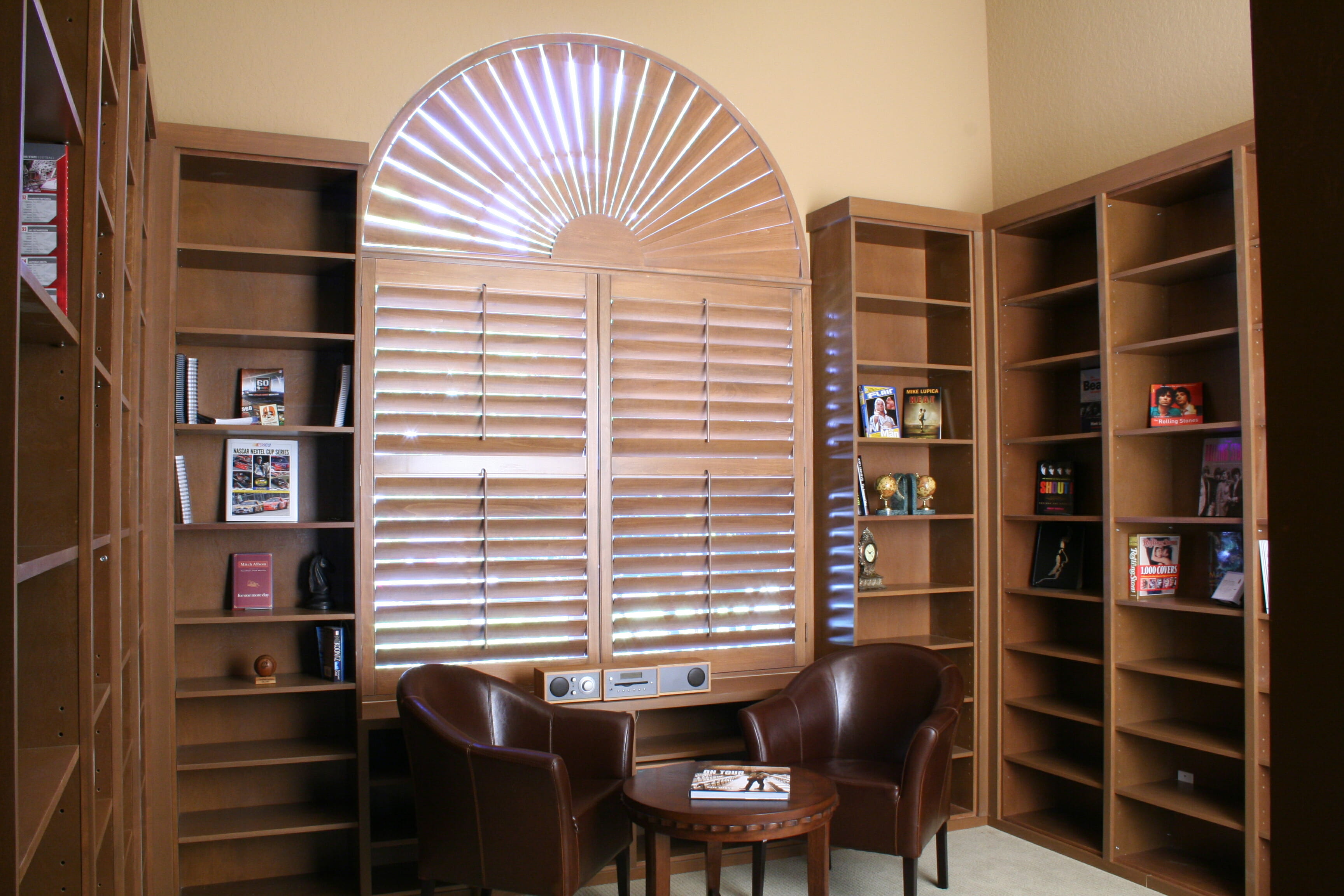 Custom Arched Shutters Plantation Shutters For Arched Windows