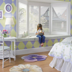 Vinyl Shutters are Child Friendly