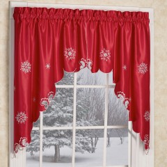 Window Decorating Ideas For Holidays - Valance