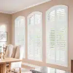 Arched window shutters, Plantation shutters for arched windows,Arched shutters