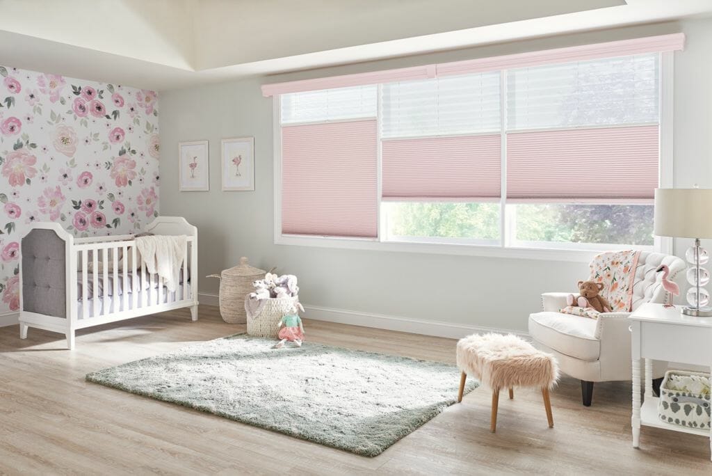 Cordova Baby Pink Roller Blind