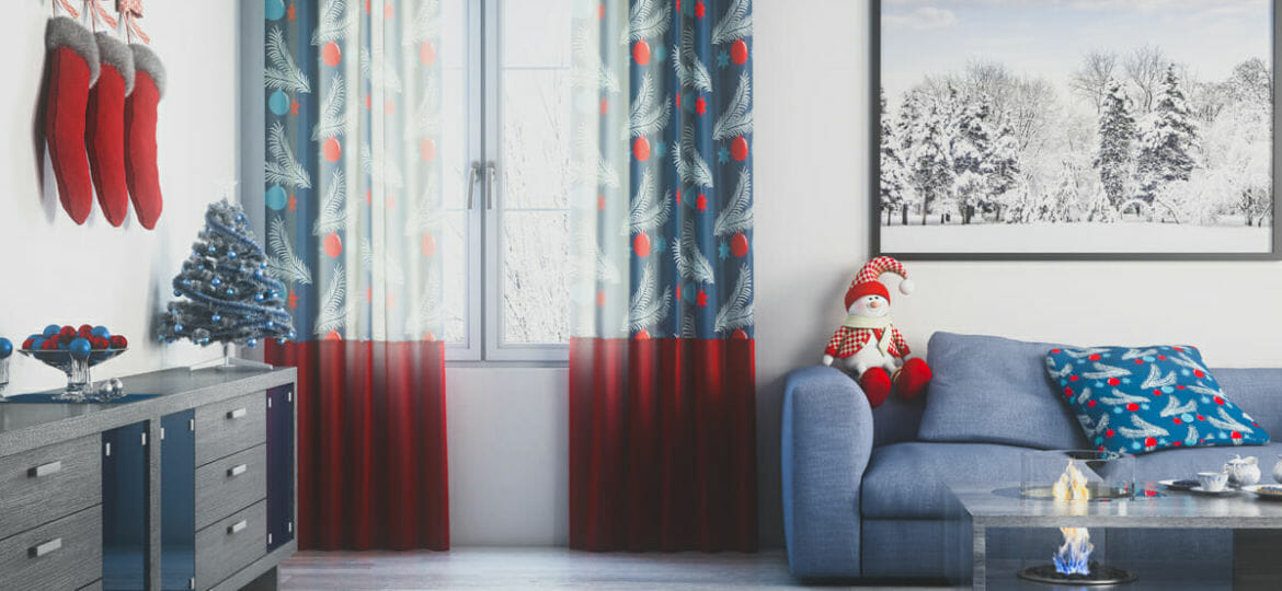 Christmas Living Room (Toned Image)