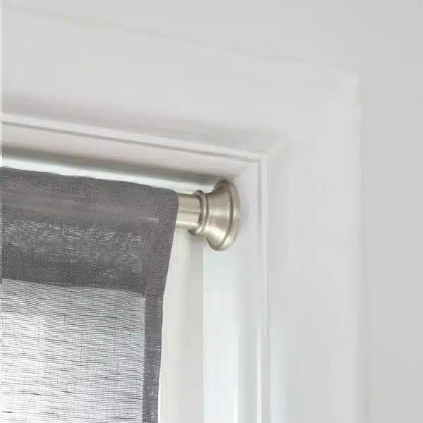 curtain-inside-window curtain rod inside the window frame