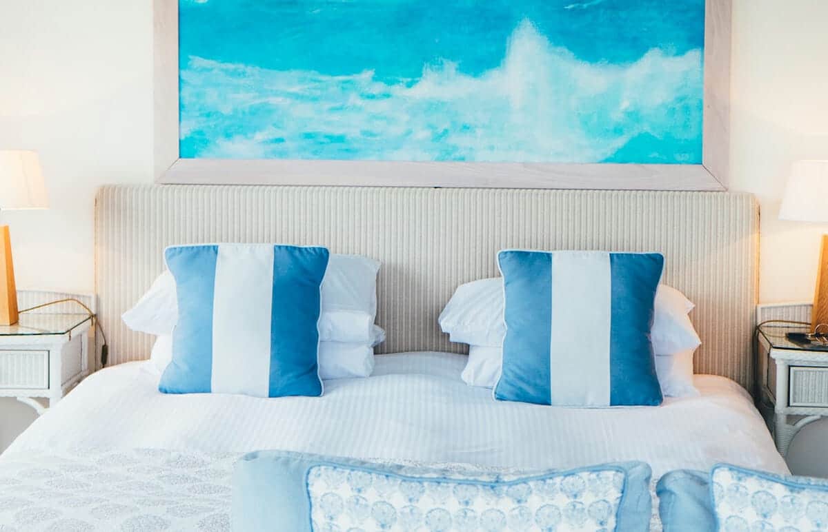 A nautical room is a sure way to invite summer