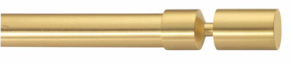 Curtain rod Select hardware that makes a statement, rather than detracting from your window coverings.