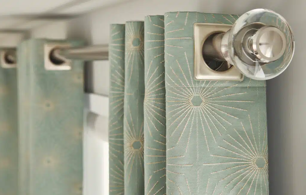 graber-5870-drapery-cu20-v1 Hardware makes a big impact on the overall look, especially with curtains.