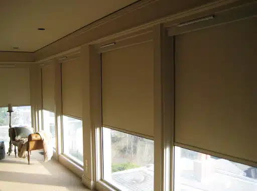 blackout roller shades with side channel blackout roller shades with side channel