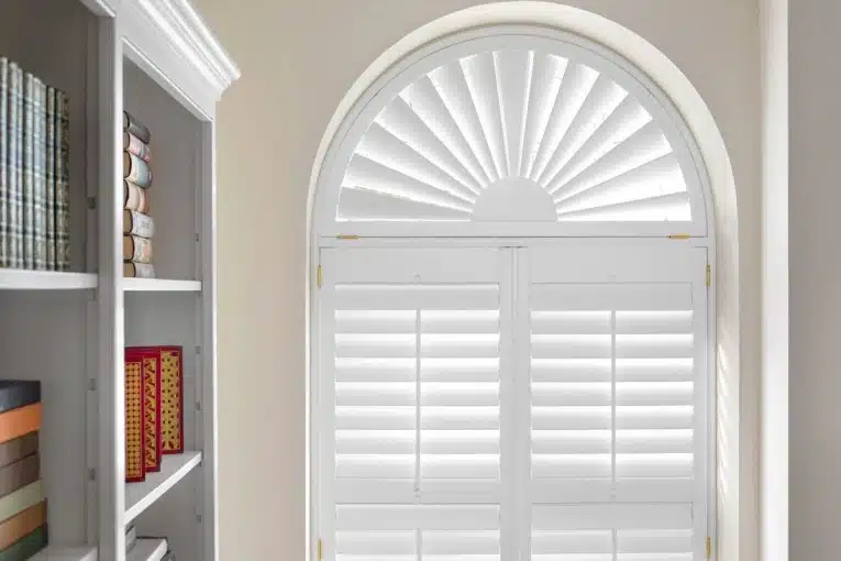 Fully Squared Shutter Plus Arch on Top