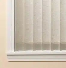 FREE HANG VERTICAL BLINDS