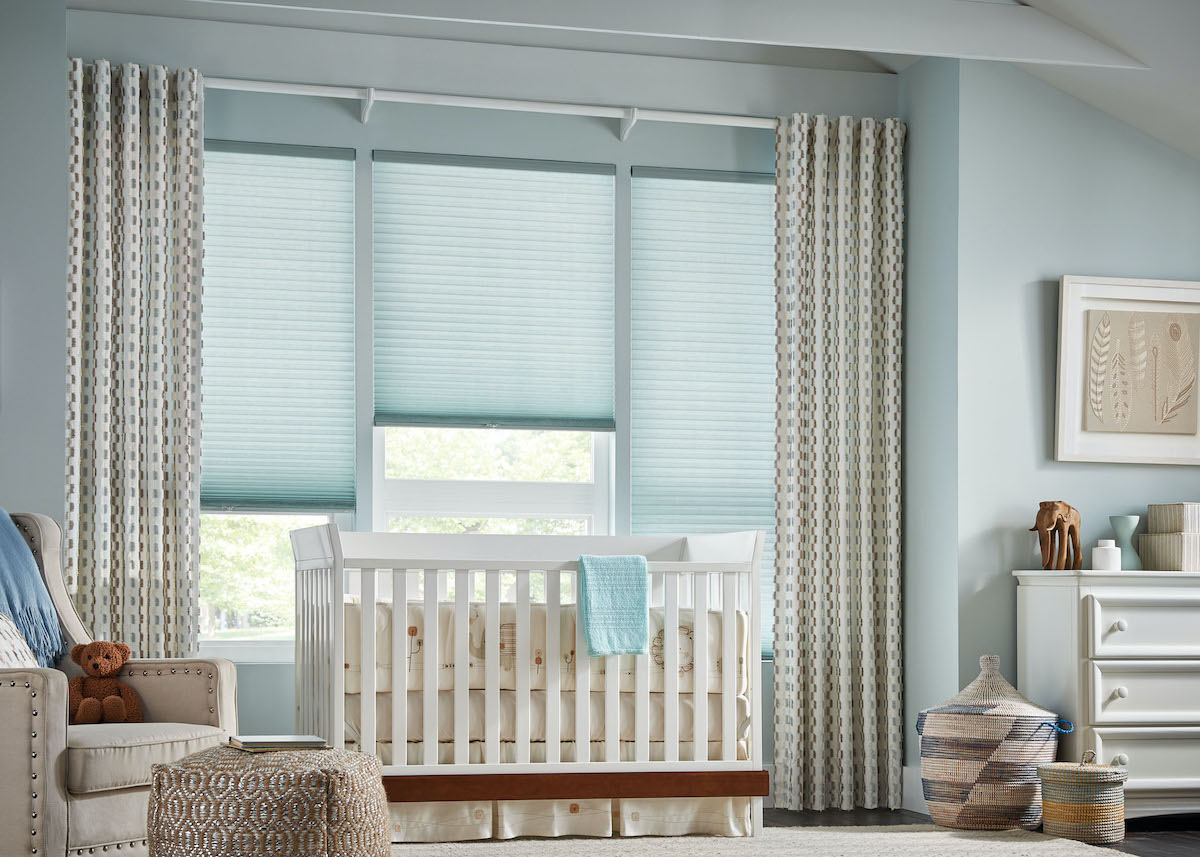 Some rooms require more privacy and the ability to block harsh sunlight, like the bedroom, theater, or nursery.