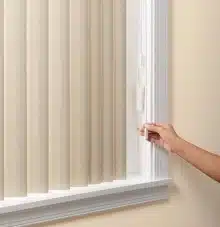standard chain cord control veritcal blinds