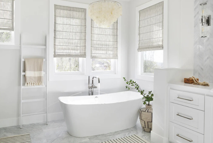 Best Bathroom Window Treatments - Ideas for Bathrooms Decoration