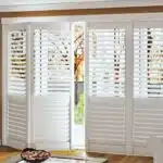 Patio Door Plantation Shutter