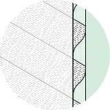 Sheer shades (or "soft blinds") feel like fabric shades, but function like their aluminum or vinyl blind counterparts.