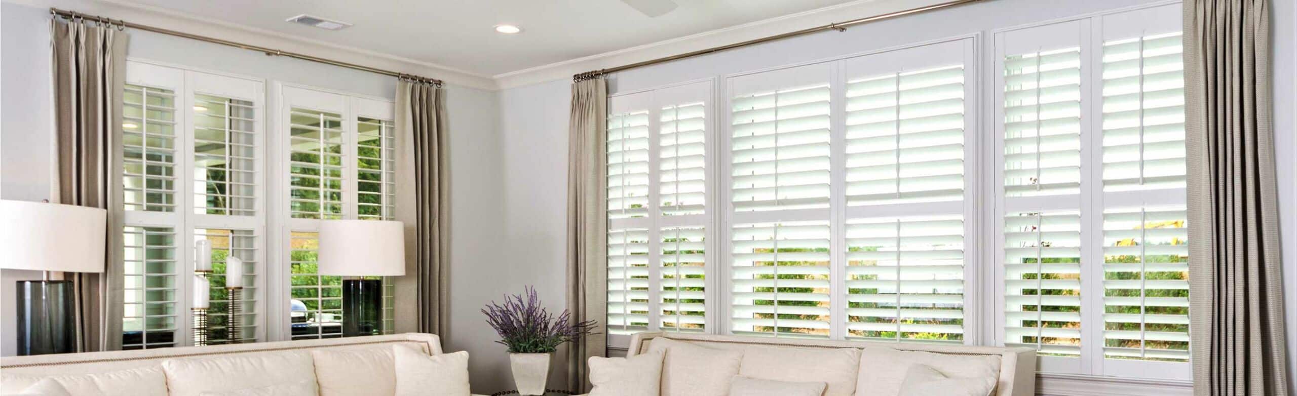 shutter for living room windows