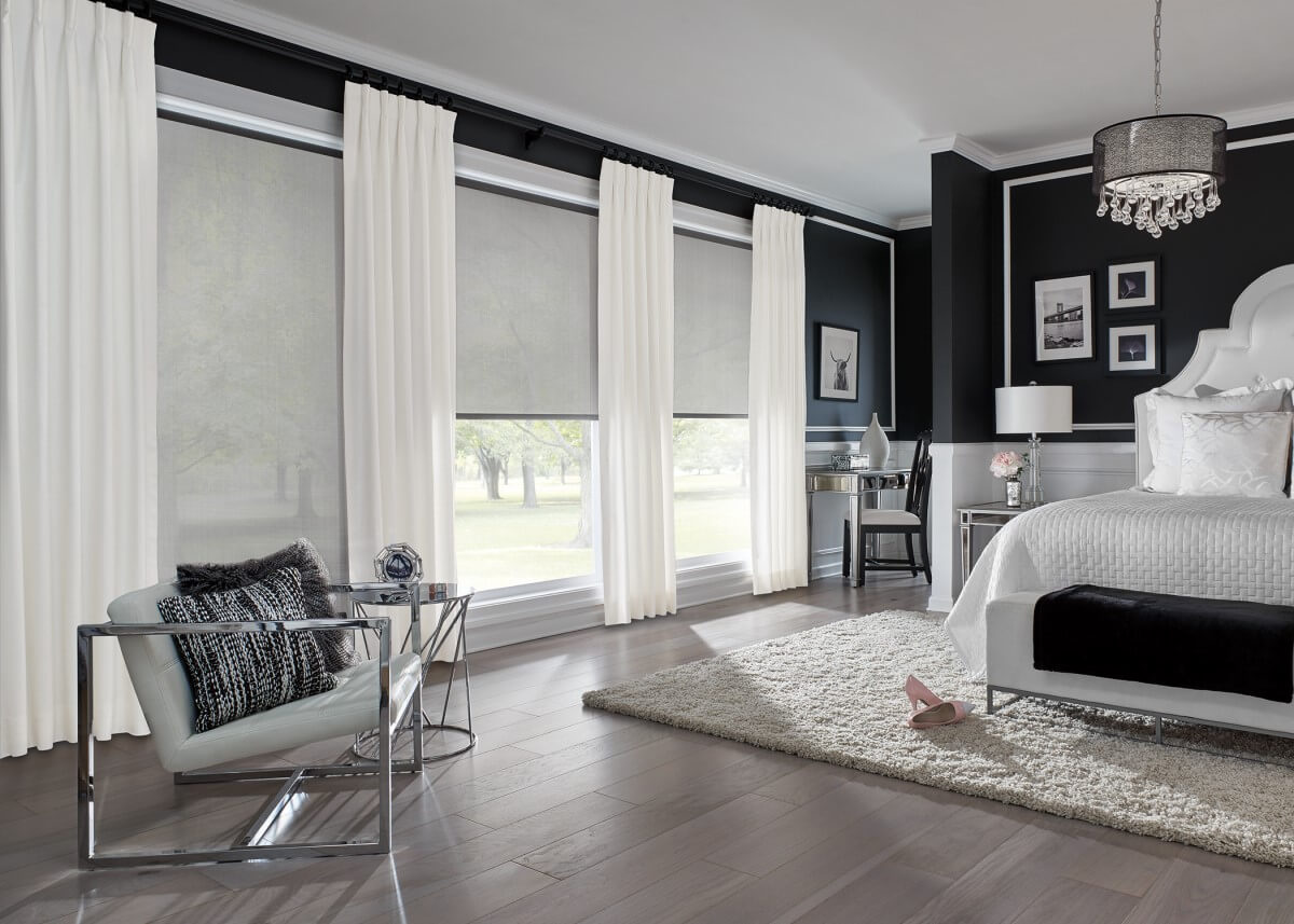 3. Automated window treatments for every style and function