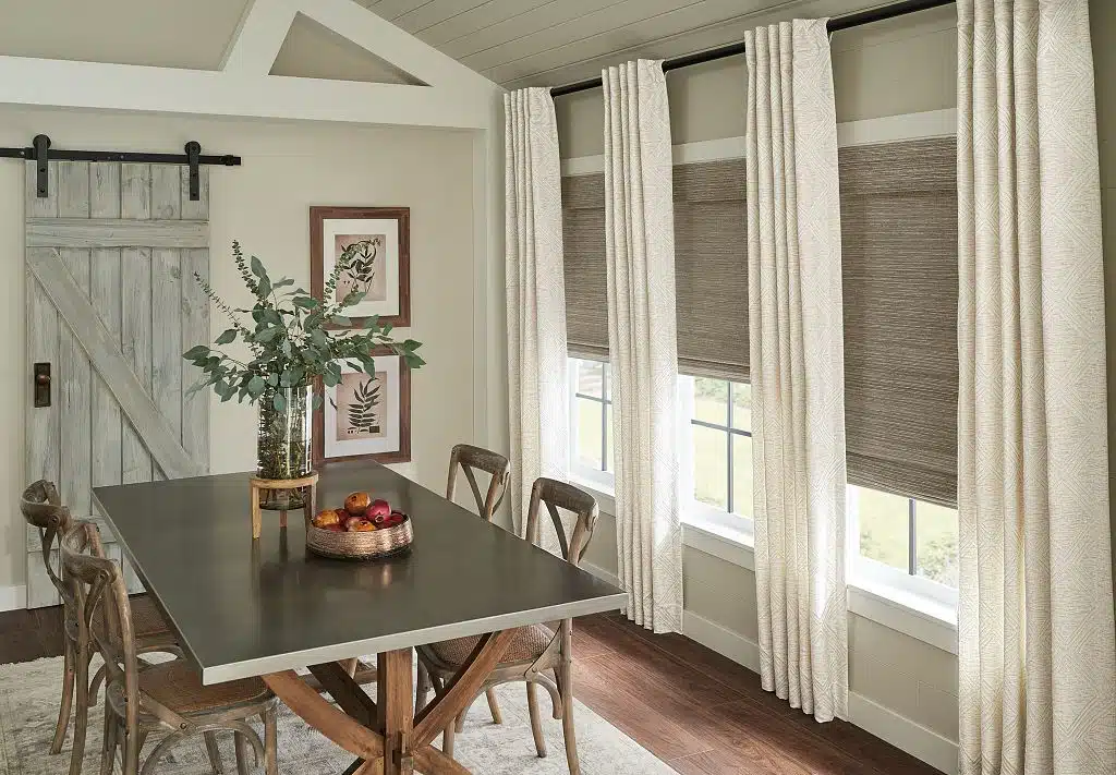 dining-room-woven-shades