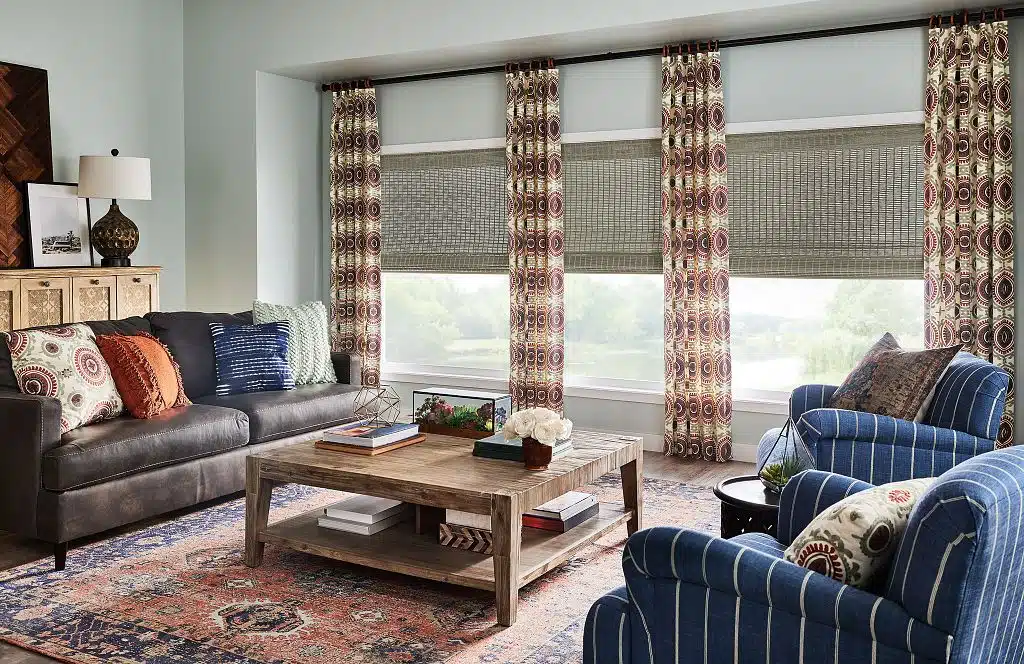 living-room-woven-shades