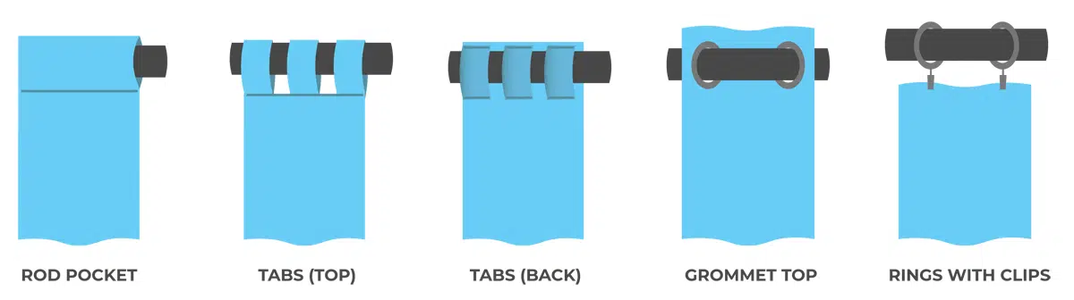 Curtain Hanging Styles