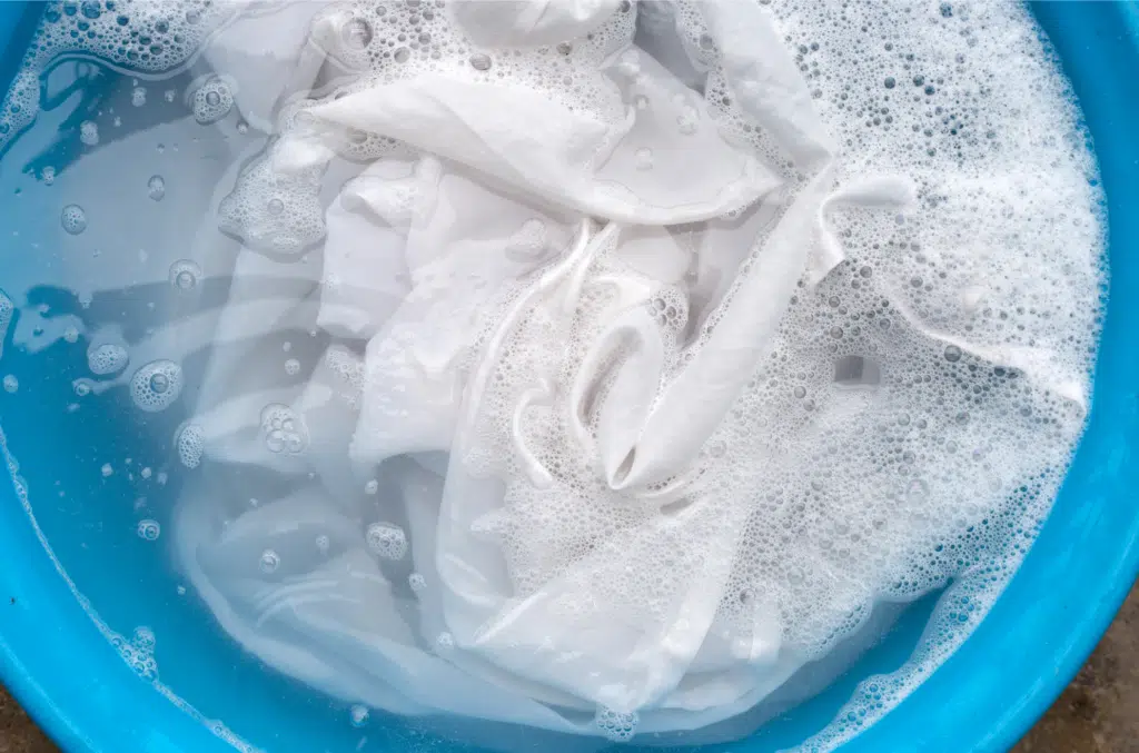 7 Washing or soaking