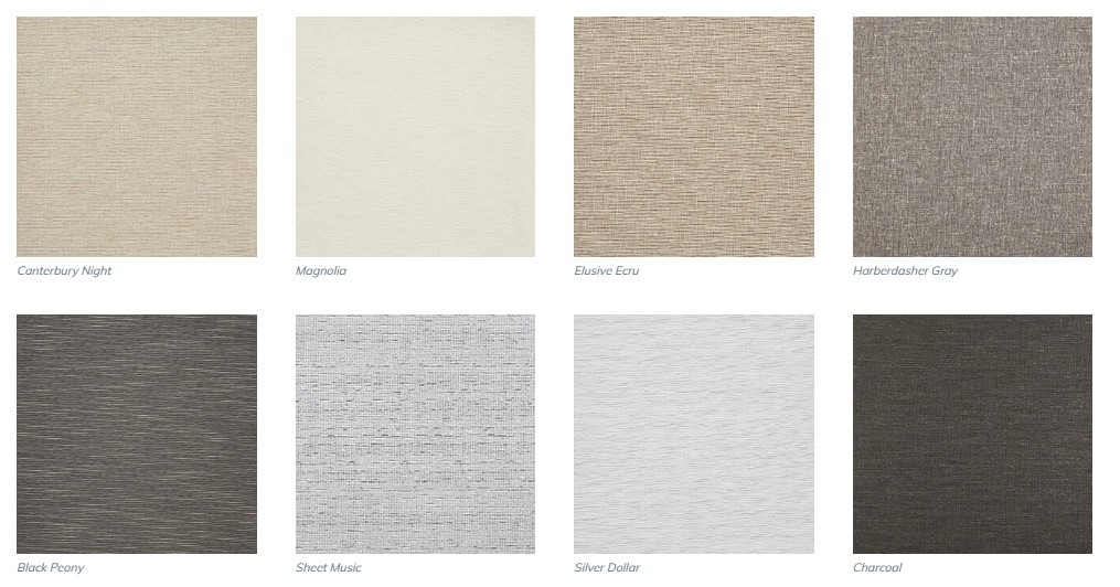 image of color and texture swatch for roller shades