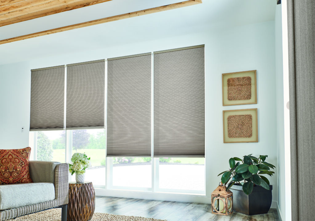 picture of Cellular Shades in living room setting