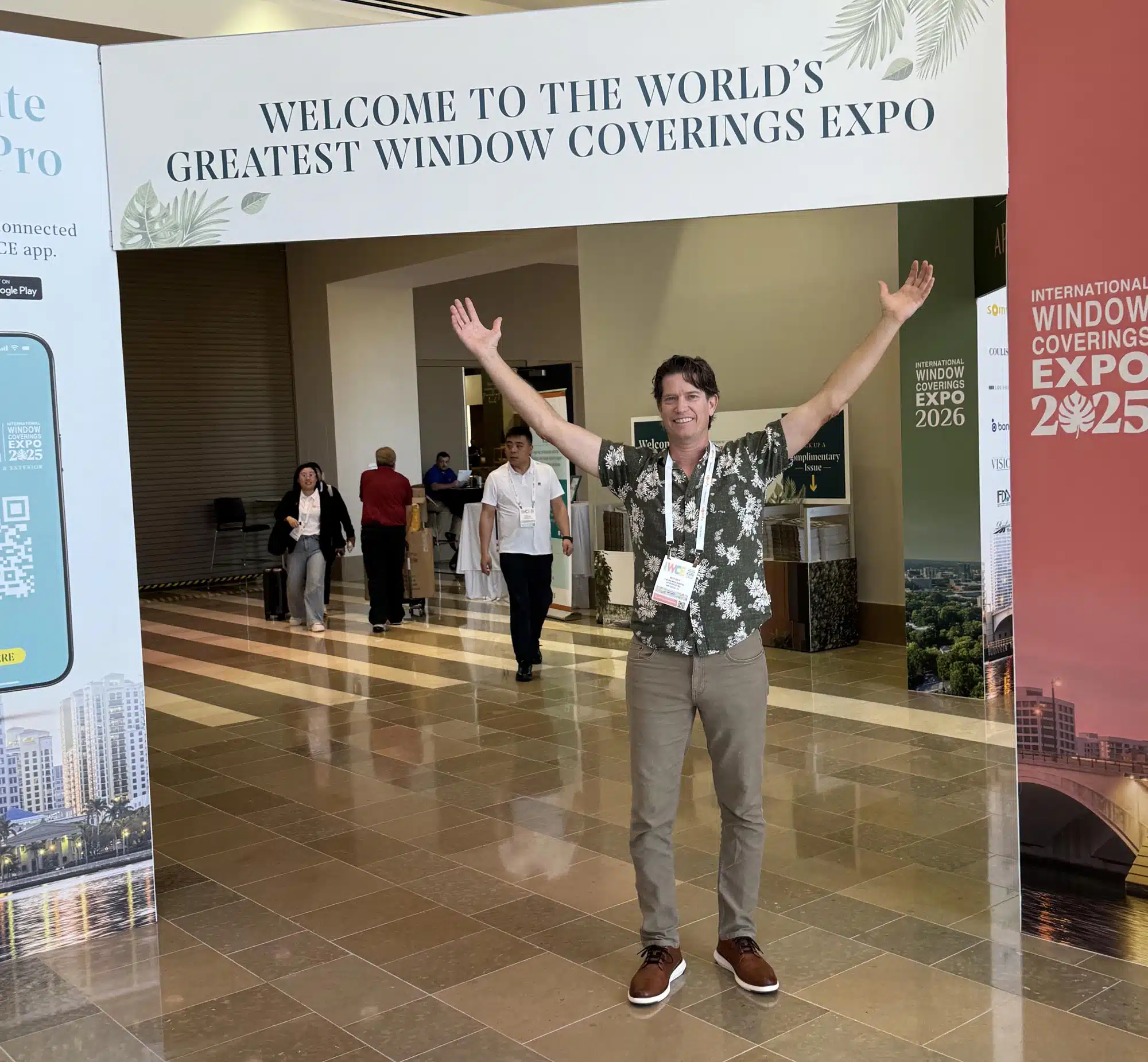 Scot-at-IWCE International Window Covering Expo