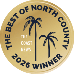 2026 Gold Winner - Best Window Covering Company North County, San Diego