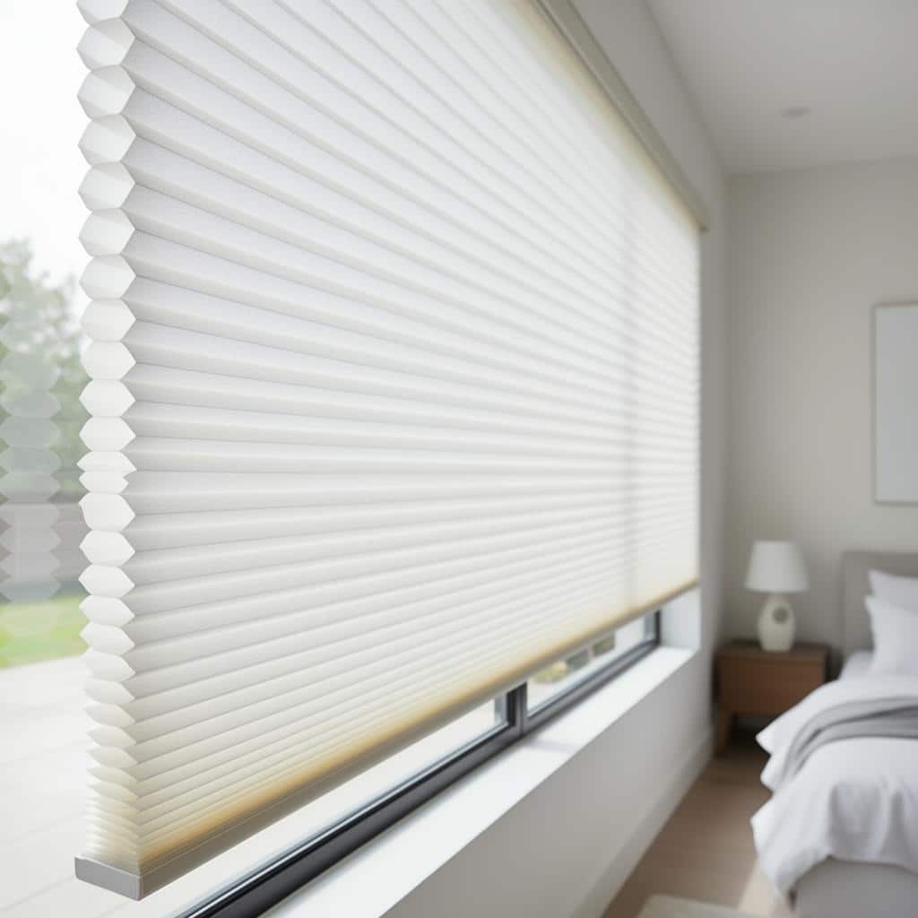 Cellular Shades for Encinitas Primary Suite